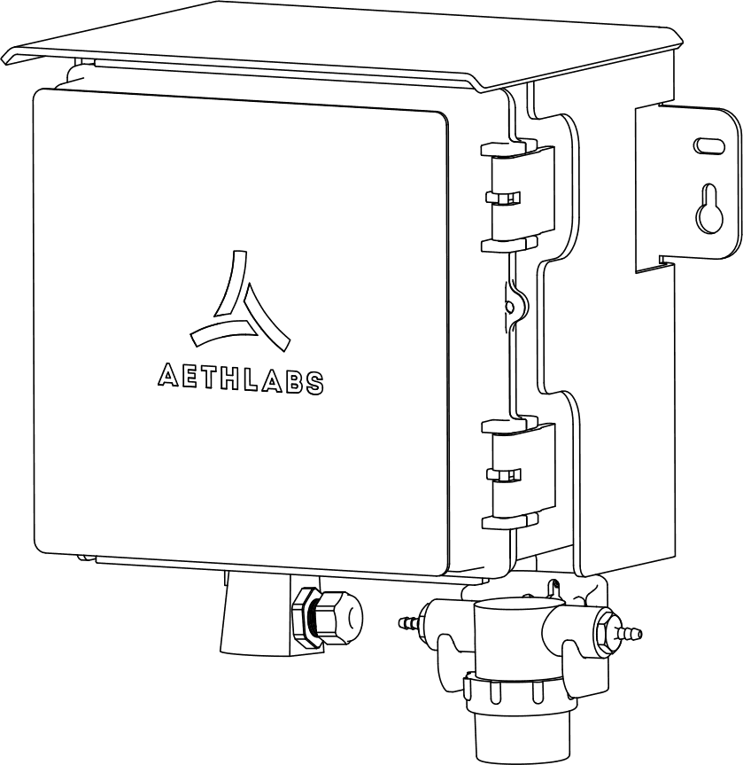 AethLabs AL80 device at skew angle
